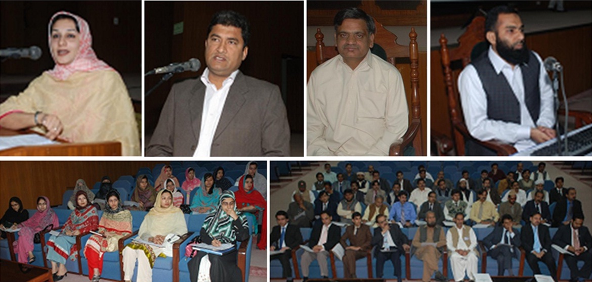 Speakers & Participants of Library Orientation Workshop Held at Multan on March 07, 2011