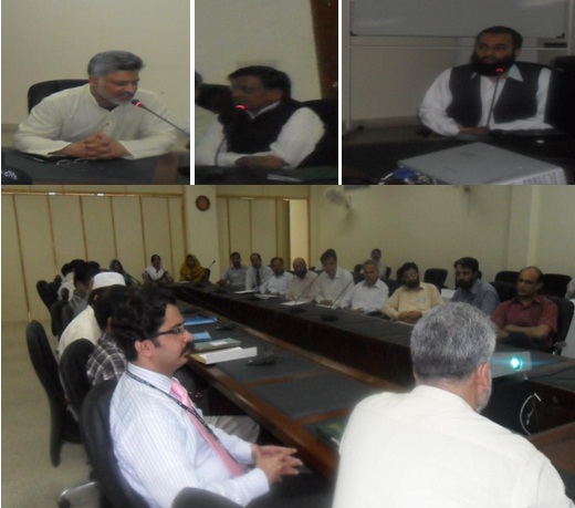 Speakers & Participants of Library Orientation Workshop Held at Rawalpindi on April 25, 2011
